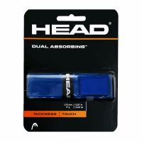 Head เทปพันด้าม/กริ๊ปพันด้ามไม้เทนนิส Dual Absorbing Replacement Grip Tape Racket Tennis | Blue ( 285034 )