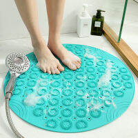 Non-slip shower mat แผ่นกันลื่นในห้องน้ำ แบบทรงกลม 55x55cm