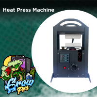 เครื่องบีบด้วยความร้อน แรงกด 10 ตัน Heat press Rosin machine รุ่น hp3809-m