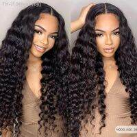 Deep Wave Frontal Wig 13x6 HD Lace 13x4 Curly Lace Front Human Hair Wigs For Women Wet And Wavy 4x4 Water Lace Closure Wig Sale [ Hot sell ] ea1voy