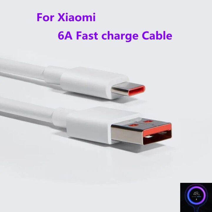 Fast Charger Cable Type C 33w Xiaomi Original Cable Xiaomi Turbo Type C