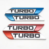 3DโลหะTURBO Turbochargedรถโลโก้สติ๊กเกอร์สัญลักษณ์ป้ายสัญลักษณ์รถจัดแต่งทรงผมDIYอุปกรณ์ตกแต่งสำหรับFord Bmw Ford