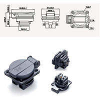 Aiqiu กันน้ำ AC 250V เต้าเสียบสายไฟมาตรฐานเยอรมันเสียบปลั๊กไฟเดี่ยว