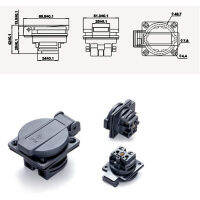 【 Sunyanping】?【ขายดี】??กันน้ำ AC 250V เต้าเสียบสายไฟมาตรฐานเยอรมันเสียบปลั๊กไฟเดี่ยว