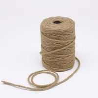 164 Feet 4mm Natural Brown Jute Rope, Jute Twine for Garden, Arts &amp; Crafts