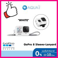 GoPro Sleeve+Lanyard For Gopro 8 White สีขาว (เคส + สายคล้อง สำหรับ GOPRO HERO 8 BLACK) เคสซิลิโคนกันกระแทก ของโกโปรแท้ บริการเก็บเงินปลายทาง