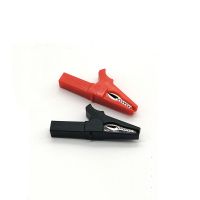 55MM Alligator Clip BANANA PLUG Test Probe With 4mm Banana Plug Cable Clips Socket Battery Red Black