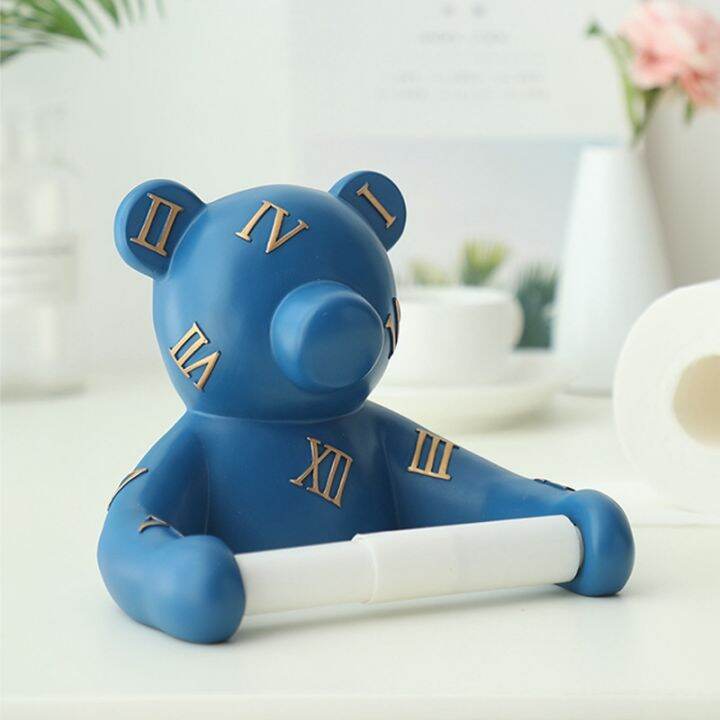 little-bear-wall-hanging-roll-paper-towel-rack-no-hole-bathroom-storage-rack-toilet-toilet-paper-rack