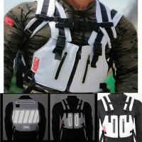 Multifunction Military Tactical Vest Chest bag Outdoor Hip hop Sport Fitness Men Protective Reflective Vest Cycling Fishing Vest