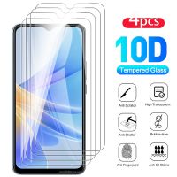 {Taoyitao case} 4PCS 9H Tempered Film Case For Oppo A17 4G Screen Protector a17K a 17 17a oppoa17 6.56inch Safety Protective Cover