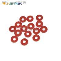 250pcs M3 Red Insulating Fiber Washer Insulation Screw Gasket