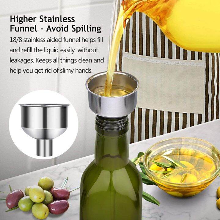 glass-olive-oil-bottle-500-ml-green-oil-and-vinegar-bottle-with-pourer-and-funnel-olive-oil-carafe