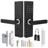 Smart Door Lock WiFi APP Fingerprint Password IC Card Key 4 Unlock Home Security