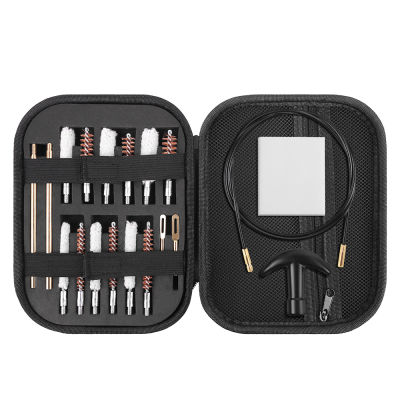 19Pcs Universal Tactical Cleaning Kit for Professional Cleaning Set Barrel Brush Tool