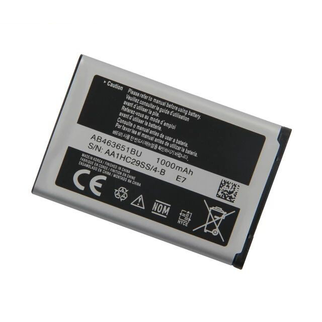 แบตเตอรี่-แท้-samsung-l700-w559-s5628-b3410-l708e-sgh-l700-battery-แบต-ab463651bu-1000mah-รับประกัน-3-เดือน