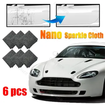 6 PCS Car Scratch Remover Cloth, Nano Sparkle Cloth Magic Scratch Removal  for Car Car Paint Scratch Repair Kit and Light Scratches Remover Scuffs on  Surface 