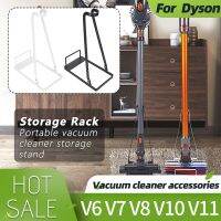 ชั้นวางเครื่องดูดฝุ่นแบบสุญญากาศสำหรับ V10 V7 Dyson ชั้นวางแบบ V11ตัวแขวนจัดระเบียบไร้สายใช้ร่วมกับไม้กวาดไฟฟ้ามือถือได้