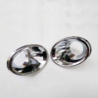 2021Abs Chrome Front Fog Light Decorative Frame Cover for Nissan Nv200 Evalia 2010 2013 2014 2015 2016 Car Styling Accessories 2Pcs