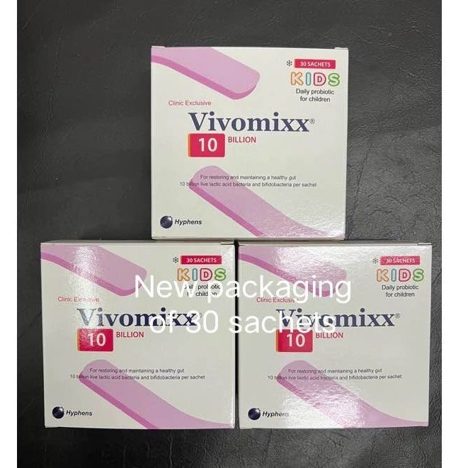 VIVOMIXX KIDS SACHETS 30’X 3 BOXES (DAILY PROBIOTIC FOR CHILDREN) COLD ...