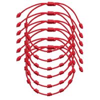 6pcs/set 7 Knots String for Protection Amulet and Braid Rope Wristband Jewelry