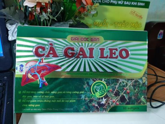 Cà gai leo viheco giải độc gan - ảnh sản phẩm 1