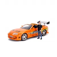 (ร้อน) 1:24 Brian S 1995 Toyota Supra Die Cast Kit รถของเล่น Diecast โลหะเด็กของขวัญคอลเลกชัน J1