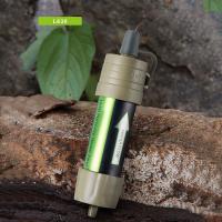 ✤♗ Portable Water Filter L630 Personal Outdoor Hiking Camping Purified Water Filter Straw Life-saving or Emergency Supplies