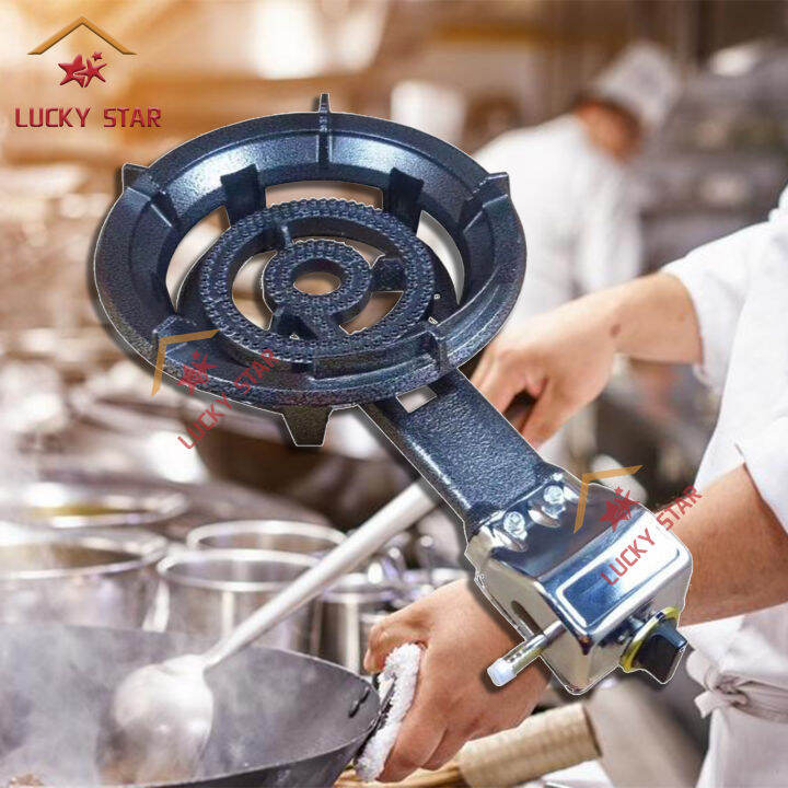 Heavy Duty Single Burner Cast Iron Automatic Ignition Gas Stove/ C30