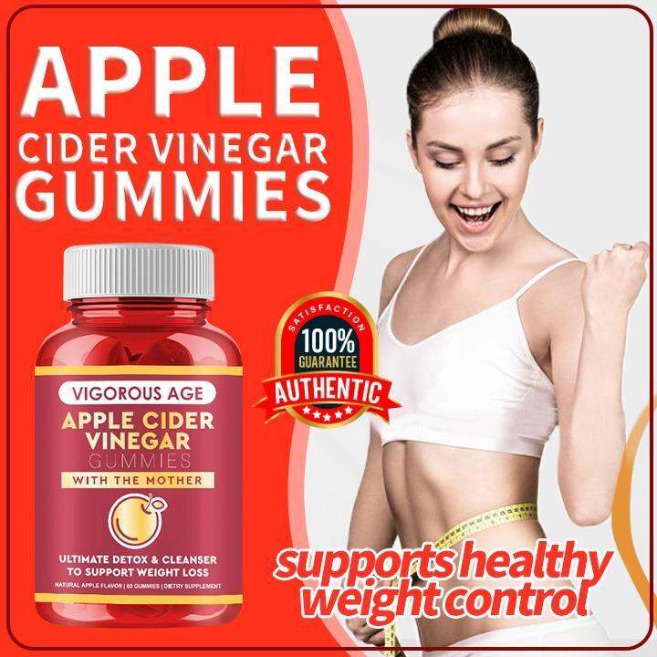 Weight Loss Golden Apple Cider Vinegar Gummies Weight Control Goli