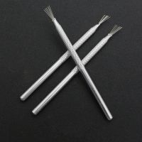 7 Pin Feather Wire Pro Needle Strong Wire Texture Ceramics Tools Polymer Clay Sculpting Modeling Tool Pottery Texture Brush