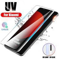 [ข้อเสนอพิเศษ] Romwe  UV กระจกนิรภัยสำหรับ Xiaomi Mi 12S Ultra Pro 12 12x 12pro สำหรับ Xiaomi Mi 11 Ultra หมายเหตุ10 Pro Lite Mix 4ฟิล์ม