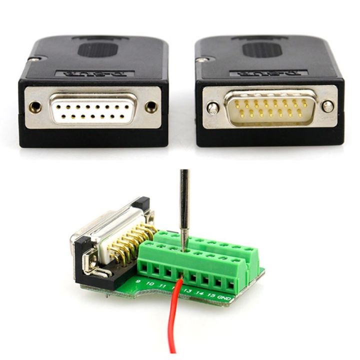 db15-connector-d-sub-adapter-15-pin-breakout-board-male-terminal-adapter-board-module-15-pin-connector-plug-with-case-sub-board