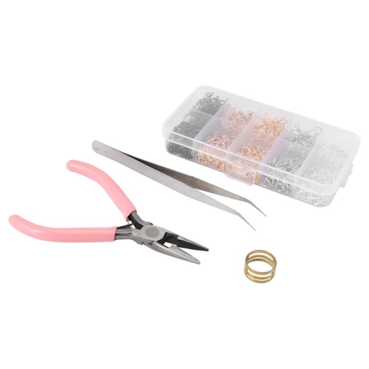 1128-pieces-earring-making-supplies-kit-with-earring-hooks-jump-rings-pliers-tweezers-jump-ring-opener-for-earrings-making-and-repairring