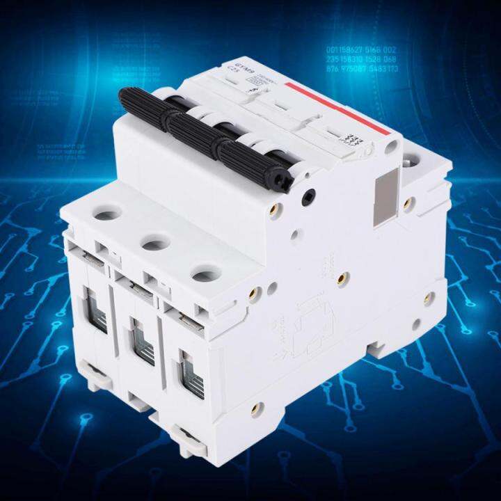 3pn Ac Mcb Mini Circuit Breaker 400v Gym9 Residual Dc Circuit Breaker