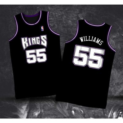 WILLIAMS #55 Sacramento Kings Jersey | JASON WILLIAMS Jersey | FULL SUBLIMATION