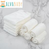 (4pcs/set) Alvababy Newborn Size Diaper Insert 3 layers Newborn Microfiber Insert Reusable Cloth Nappy Insert