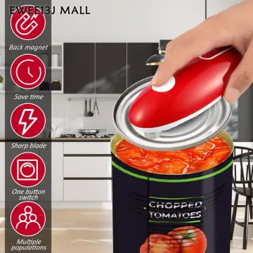 Portable Electric Can Opener Hands Free Electric Tin Opener