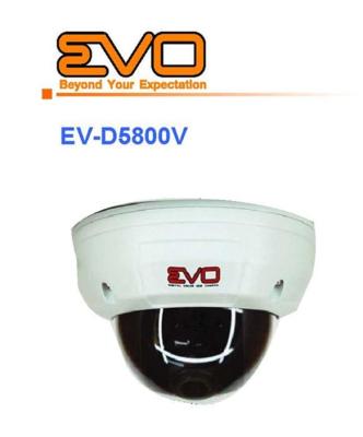 EVO  กล้องวงจรปิด รุ่น EV-D5800V , 700 TVL ,2.8-12mm Built-in Vari-focal Lens