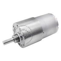 1pcs DC12V 24V JGB37-3530 Large Torque Speed Reduction Gear Motor with Full Metal Gearbox for Smart Car Electric Motors