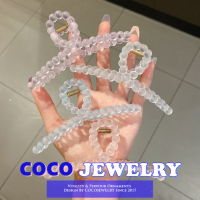 COCOJEWELRY ใหม่คลิปผมสุภาพสตรีคลิปผมอนุภาคเคลือบฉลามคลิปที่เรียบง่ายกลับหัวอุปกรณ์ผม