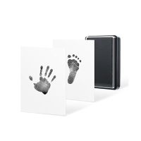 Special Offers Baby Care Non-Toxic Baby Handprint Footprint Imprint Kit Baby Souvenirs Casting Newborn Footprint Inkpad  Baby Milestone Cards