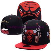 ✠ Eunice Hewlett 025A The NBA the Chicago BULLS BULLS Joe master basketball hat embroidery cap male wide-brim baseball cap flat brim hat