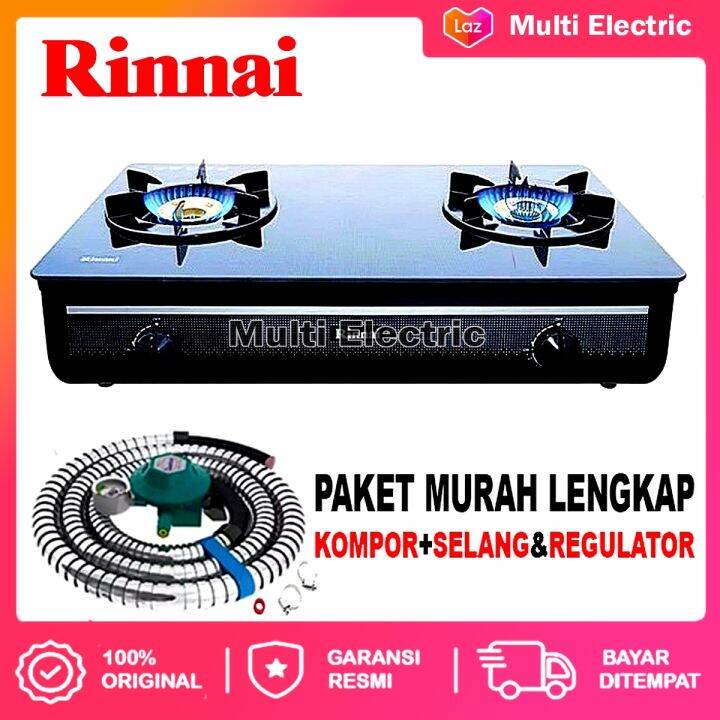Kompor Gas Rinnai 2 Tungku RI 712 GAB / Kompor 2 Tungku / Kompor Rinnai 2  Tungku / Kompor Rinai 2 Tungku / kompor gas 2 tungku murah promo cuci  gudang /