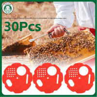 30pcs ทางเข้า Beehive Beehive ประตูทางเข้าแผ่นดิสก์อุปกรณ์การเลี้ยงผึ้งอุปกรณ์เสริมอุปกรณ์เสริม