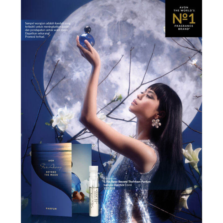 New !!Try Now!! Avon Beyond The Moon Parfum Sample Dipstick 0.6ml Lazada
