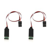 2Pcs 3CH 3-Channel LED Lamp Light Control Switch Panel for 1/10 1/8 RC Model Car HSP TAMIYA Axial SCX10 Traxxas Trx4