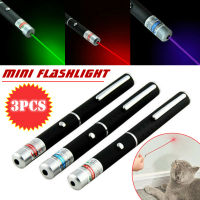 3X Red Green Purple Laser Pointer Light High Quality Metal LED Laser Light For Cats Dogs Mini Toys Presentation Teaching Display