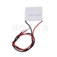 BQLZR White Thin TEC1-12715 136.8W Thermoelectric Peltier Cooler Cooling Electrical Circuitry Parts