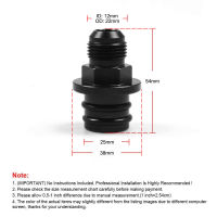 = {: สำหรับ Honda Acura Block Plug Adapter Breather Fitting 10AN Oil Catch สามารถ B16 B18