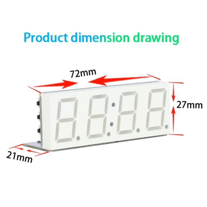 wifi-time-service-clock-module-automatic-clock-diy-digital-electronic-clock-wireless-network-time-service